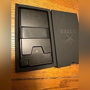 Ekster Card Holder Brushed Black